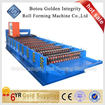 metal roofing galvanized aluminum corrugated steel sheet making machine colored steel wall roof panel cold roll forming machine